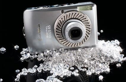 Diamond Canon IXUS | most expensive cameras