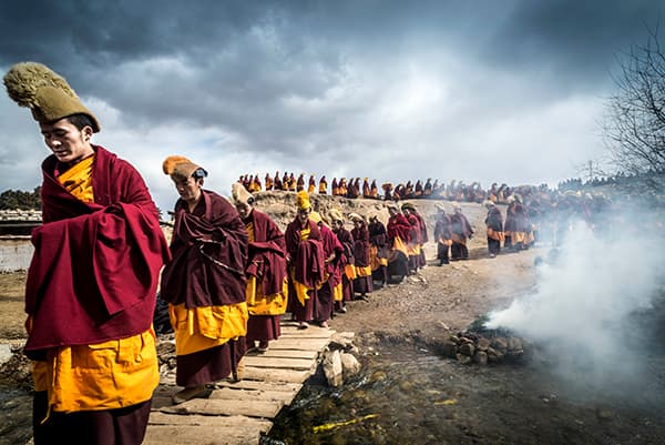 Image Name: Monlam, Taktsang Lhamo Copyright: Christopher Roche, 1st Place, Ireland National Award, 2016 Sony World Photography Awards