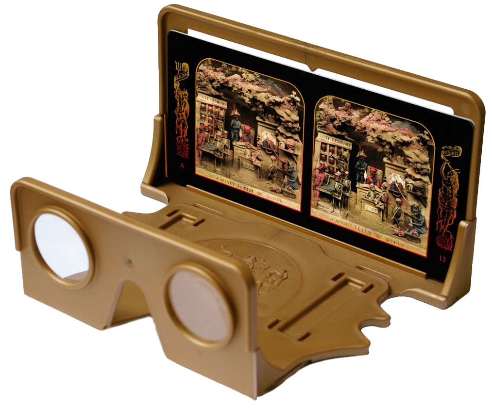 The Owl - a stereoscopic device patented by Brian May