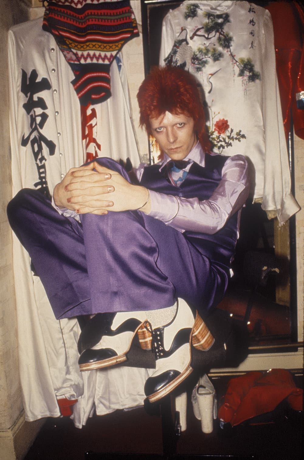 David Bowie Summer tour 1973 Mick Rock