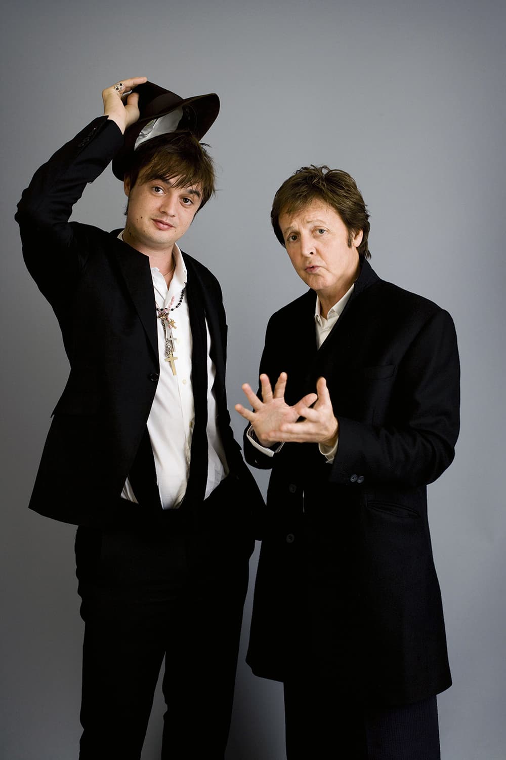 Harry Borden Paul McCartney and Pete Doherty