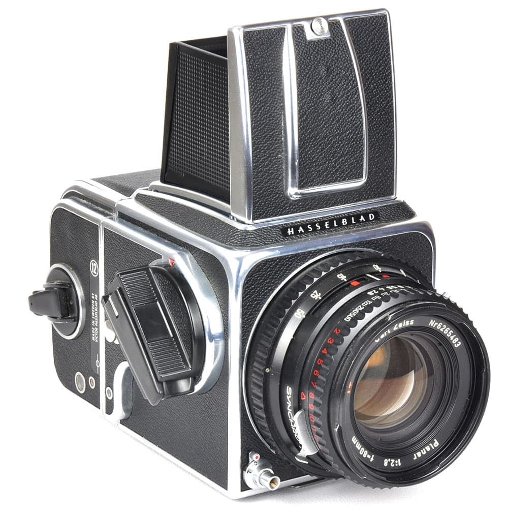 second-hand film cameras Hasselblad 500CM