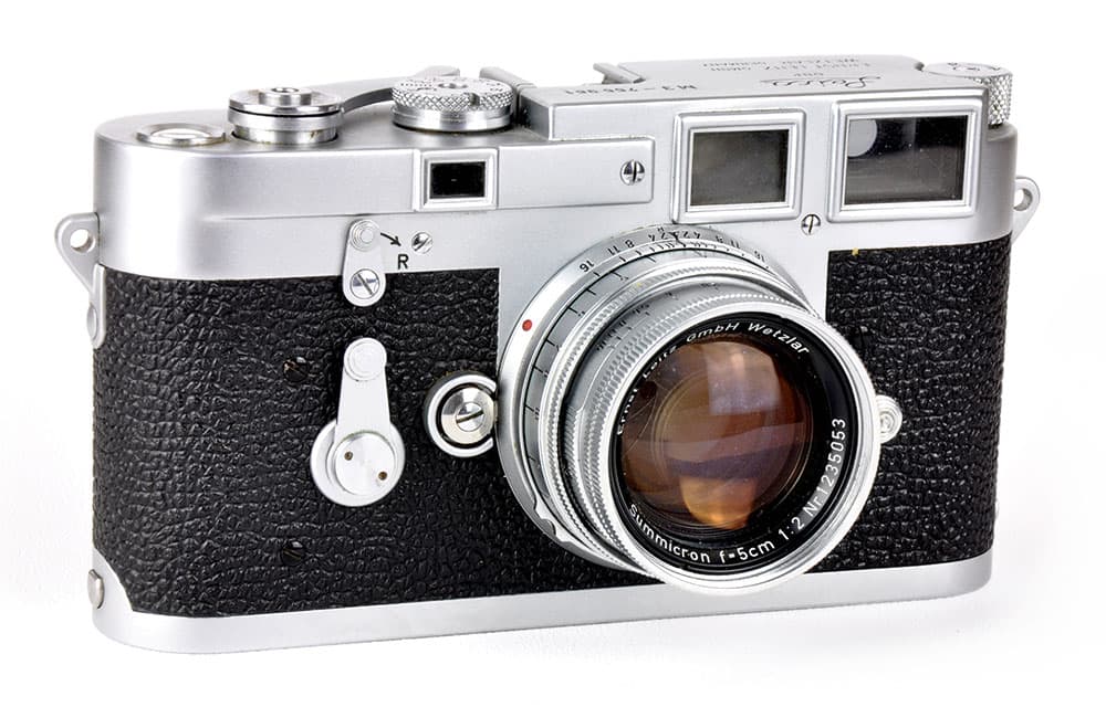 second-hand film cameras Leica M3