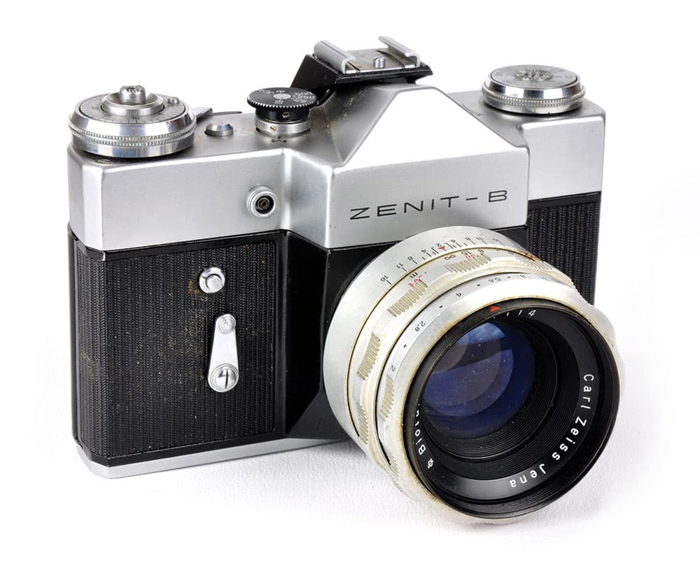 second-hand film cameras Zenit B