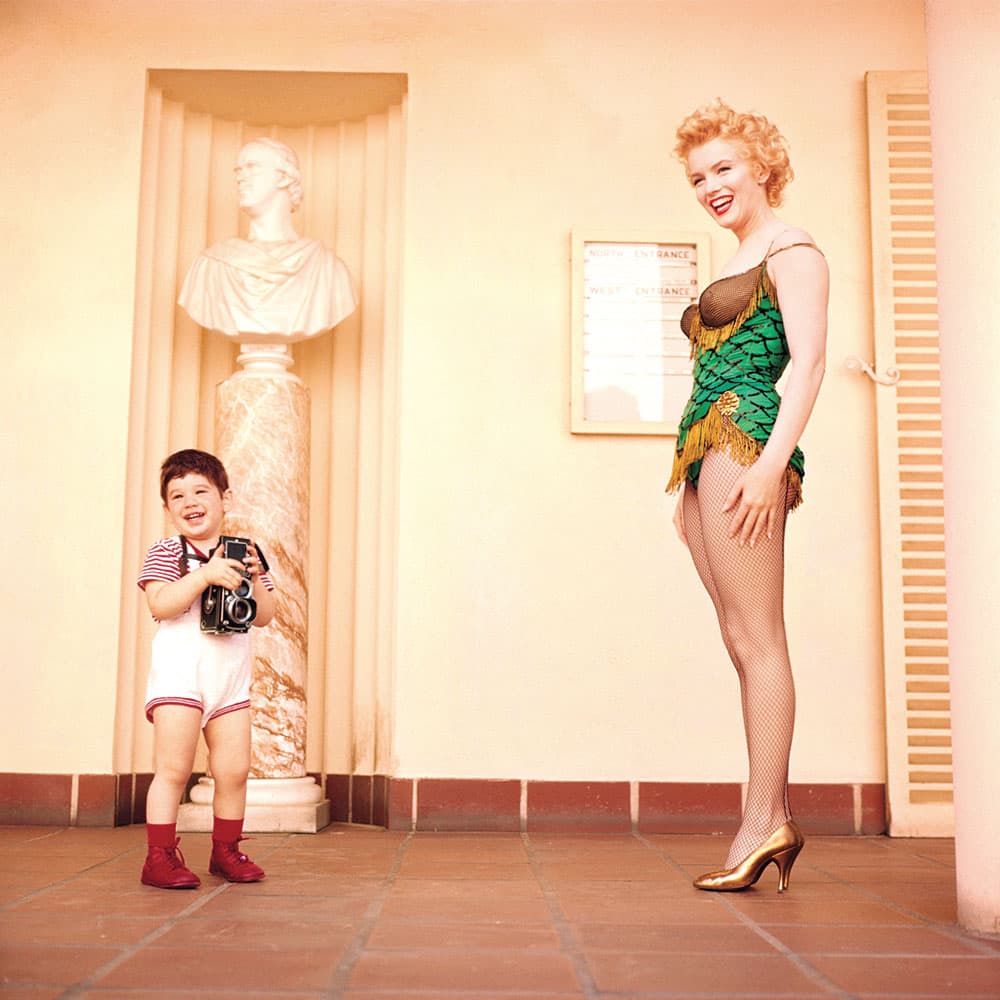 Milton H Greene Marilyn Monroe with Joshua Greene 1956