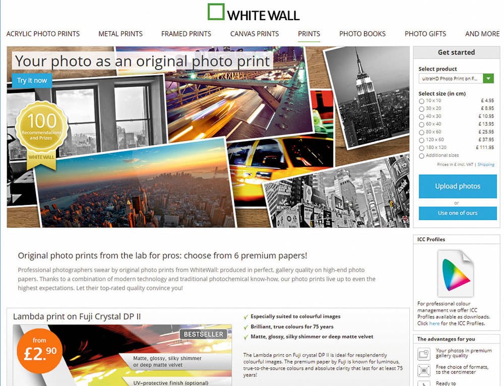 Whitewall website