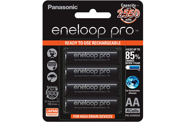 Eneloop Pro rechargeable batteries