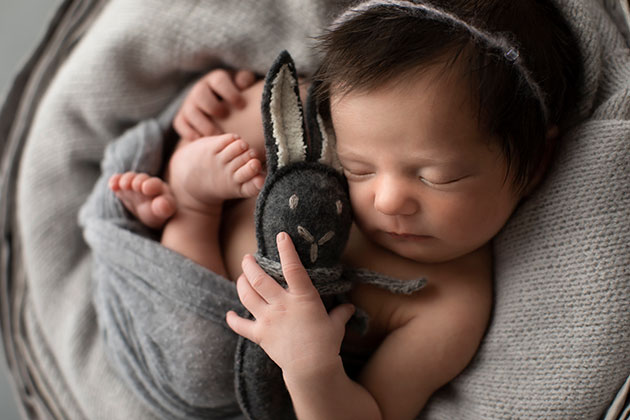Newborn photography props