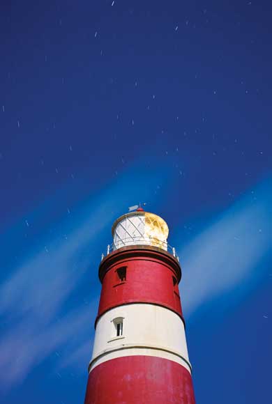 Night landscape photography - Lighthouse