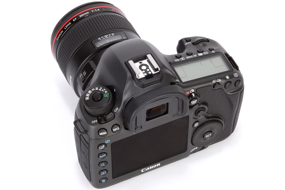 Canon EOS 5DS R controls