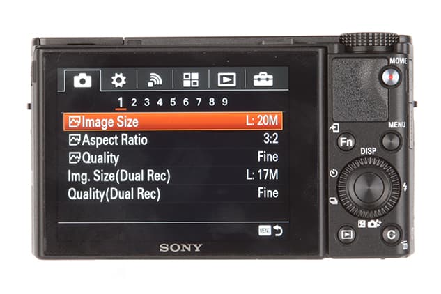 Sony RX100 IV_back