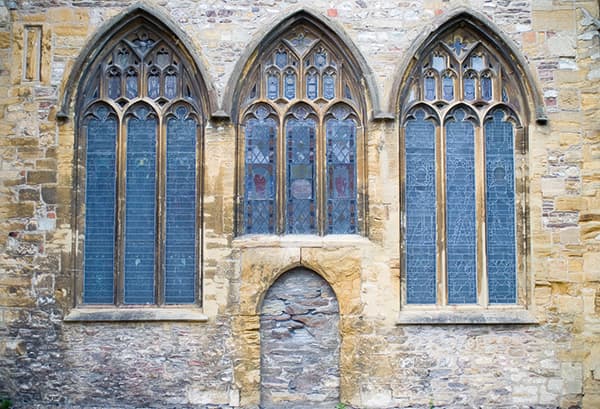 The windows are taken from a photograph I took of St Mary Magdalene Church in Taunton, Somerset.