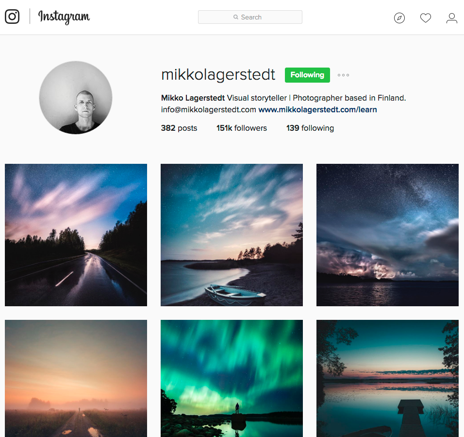 Mikko Lagerstedt Instagram