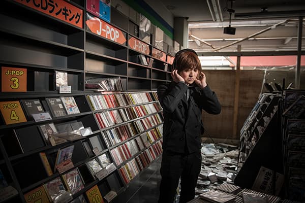 A regular of a record store which was abandoned, stock and all, when the Fukushima disaster unfolded