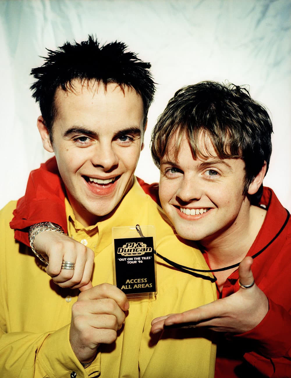 Harry Borden Ant and Dec as PJ and Duncan