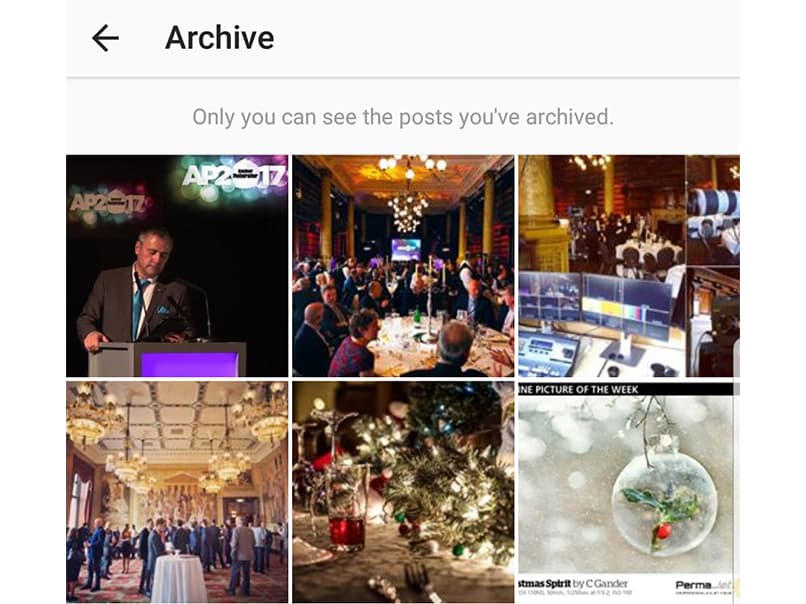 Instagram archive