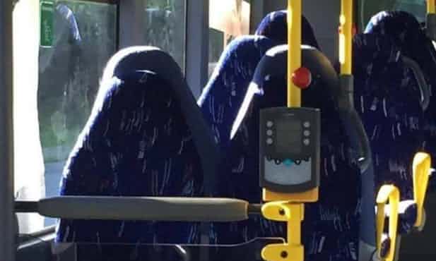 burka bus seats
