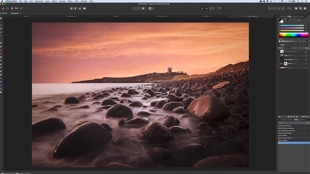 Affinity Photo Persona after