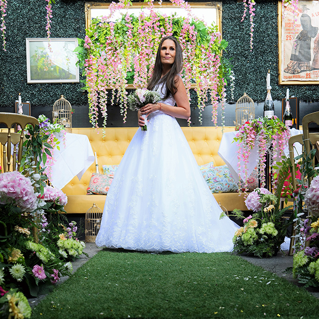Photography events mock wedding